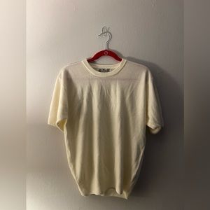 100% pure cashmere short sleeve shirt